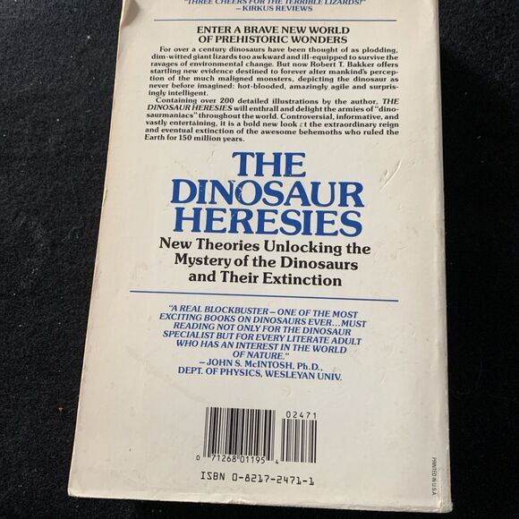 The Dinosaur Heresies : New Theories Unlocking the Mystery of the Dinosaurs and - Picture 4 of 9